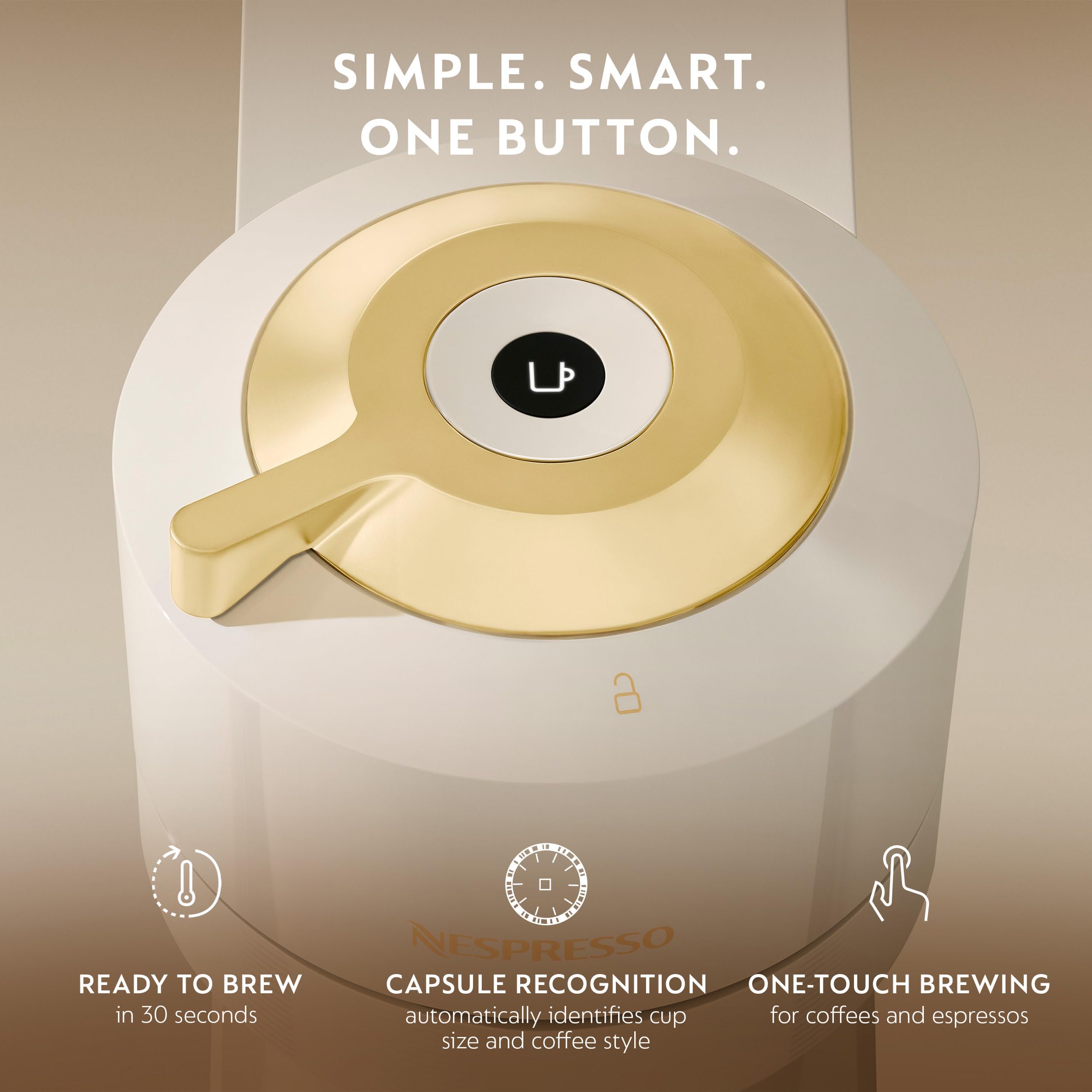 Single Serve Coffee and Espresso Maker with Crema