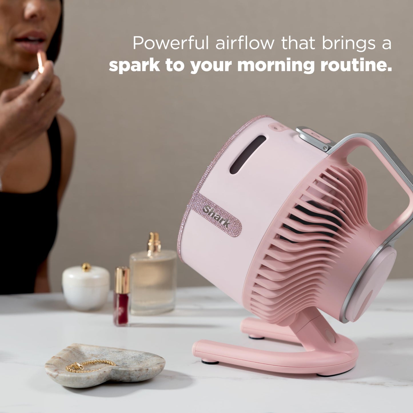 Portable Mist Fan with Rechargeable Battery