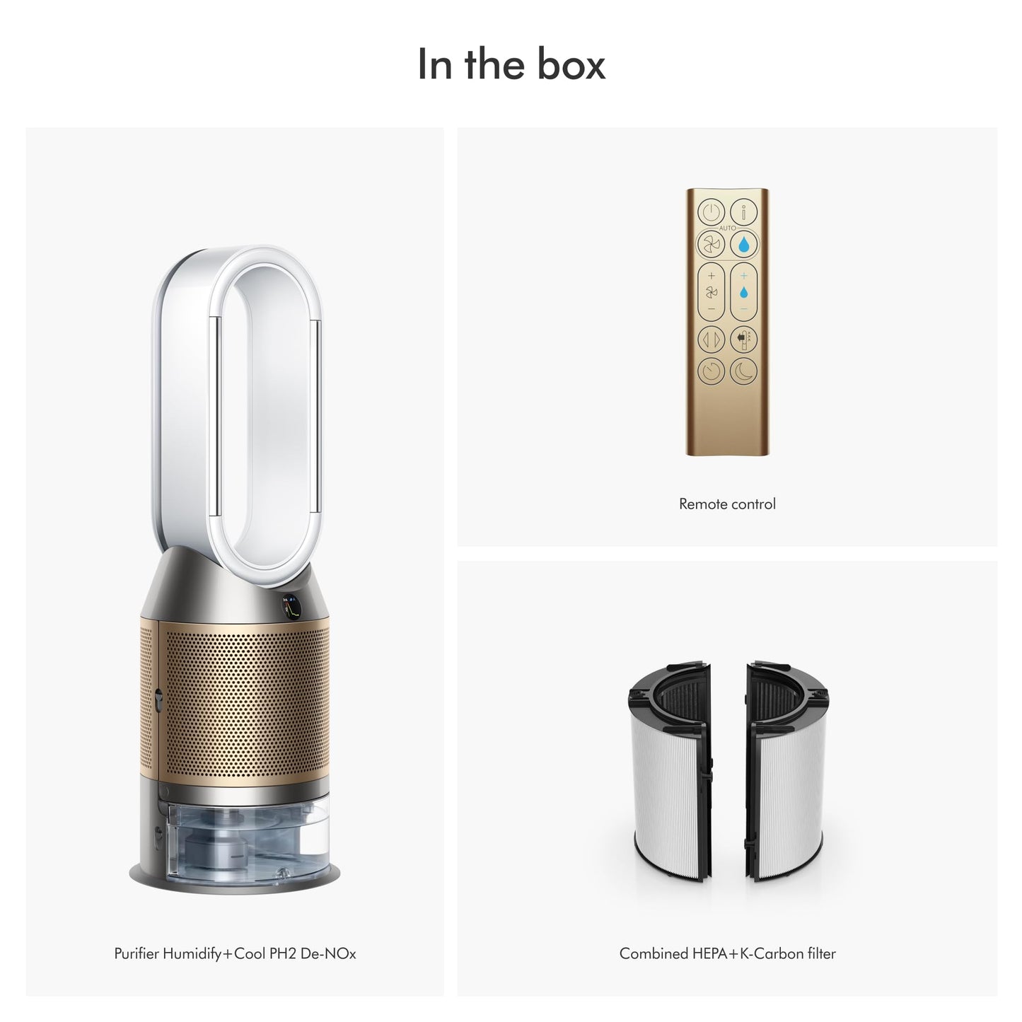 Air Purifier, Humidifier & Cooling Fan Combo