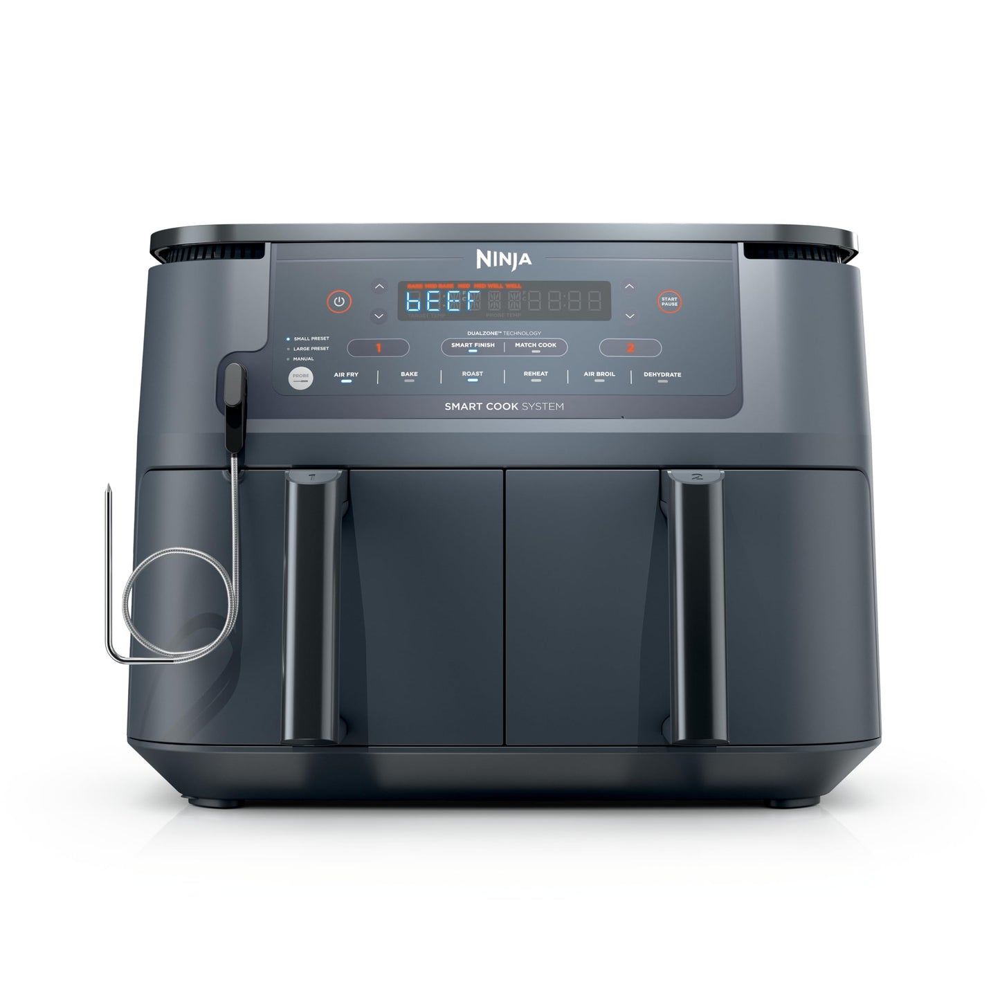 Dual Basket Air Fryer for Simultaneous Family Cooking