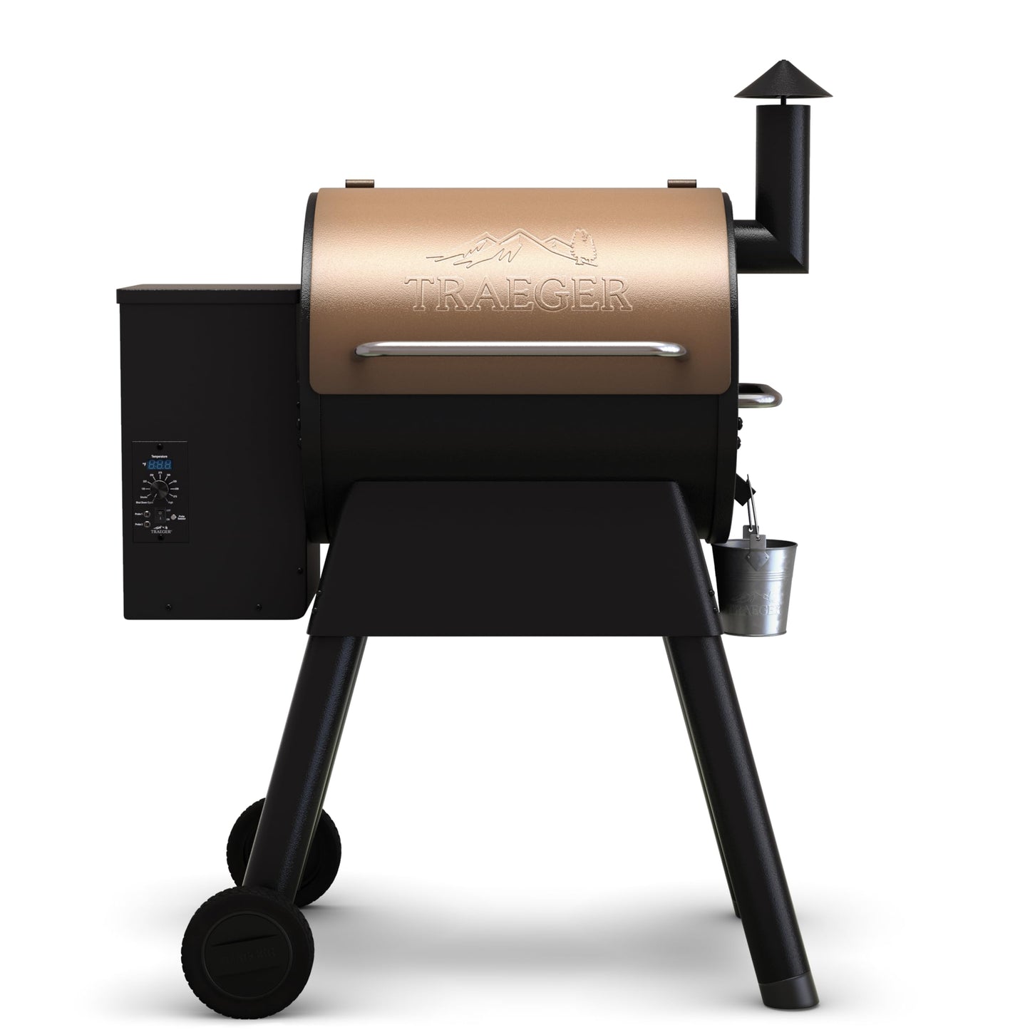 Wood Pellet Grill and Smoker with 6-in-1 Cooking