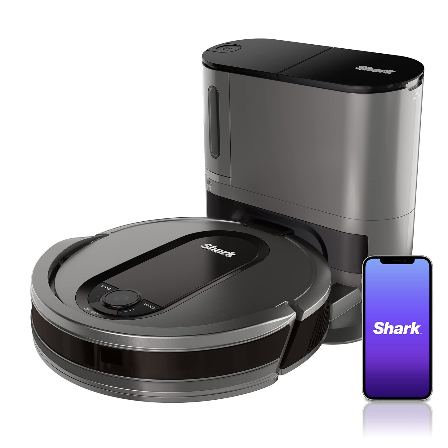Robot Vacuum with Self-Empty Base for Pet Hair
