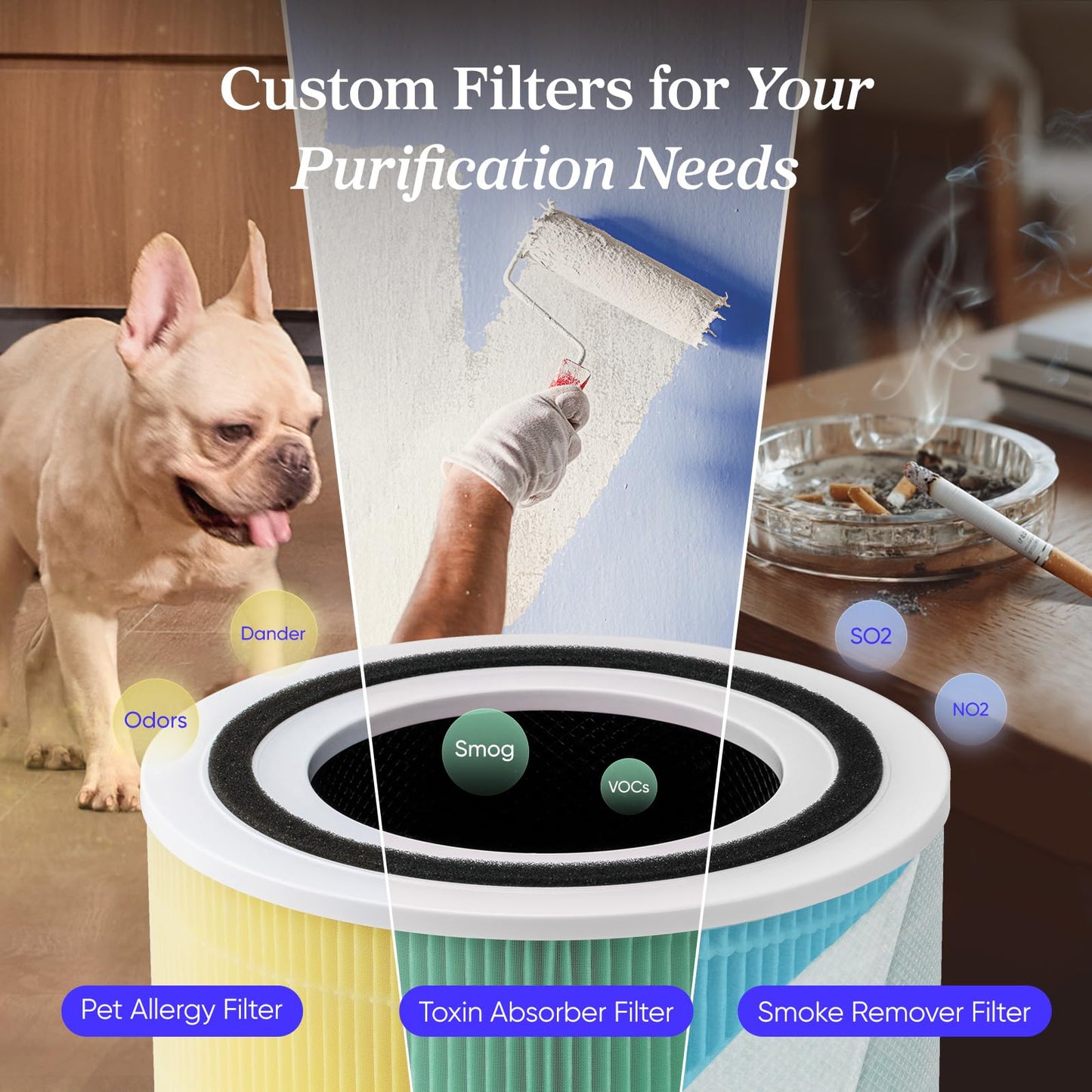 True HEPA Air Purifier for Fresh Indoor Spaces