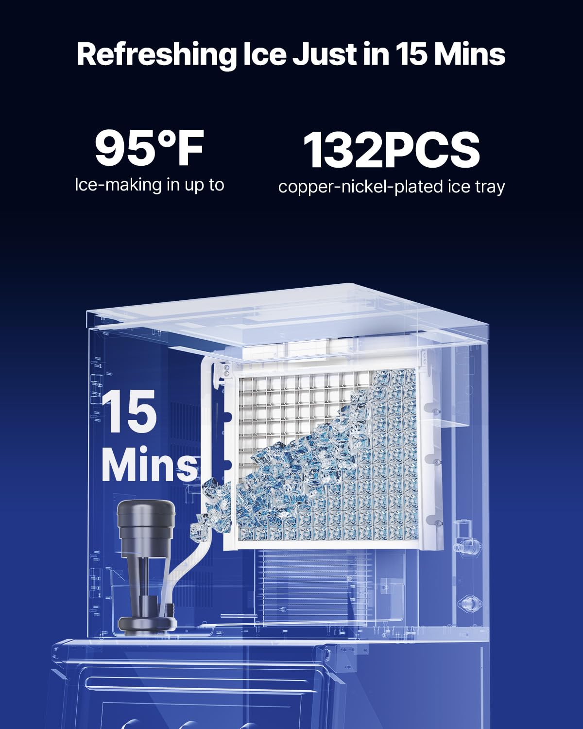 VEVOR Commercial Ice Maker Head