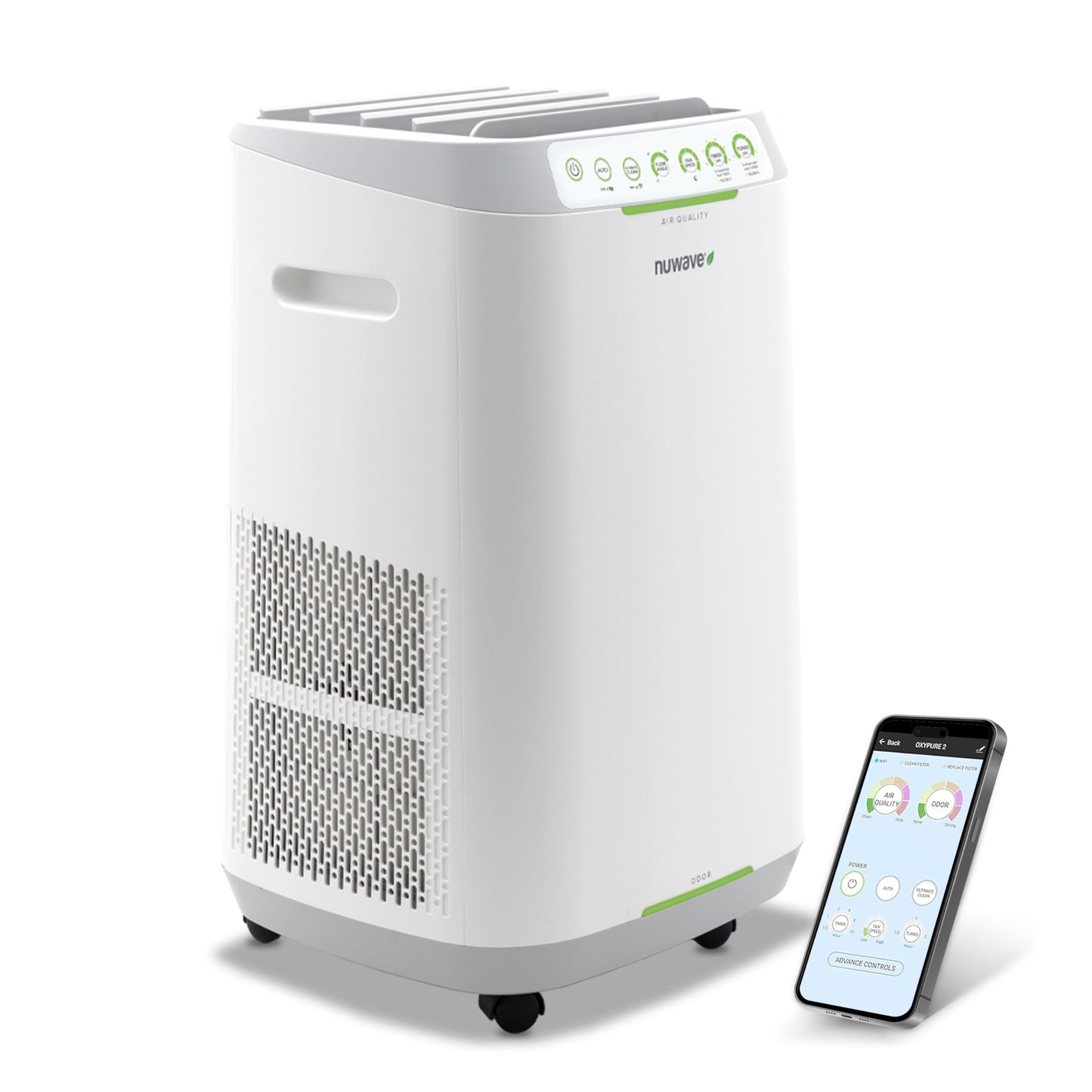 Smart Air Purifier with Washable Filter System