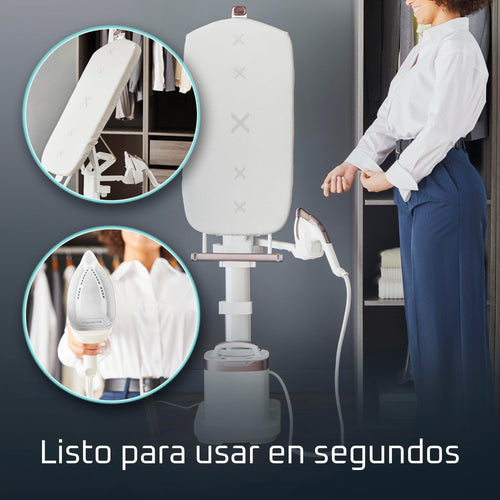 All-in-One Garment Steamer and Iron with Smart Board