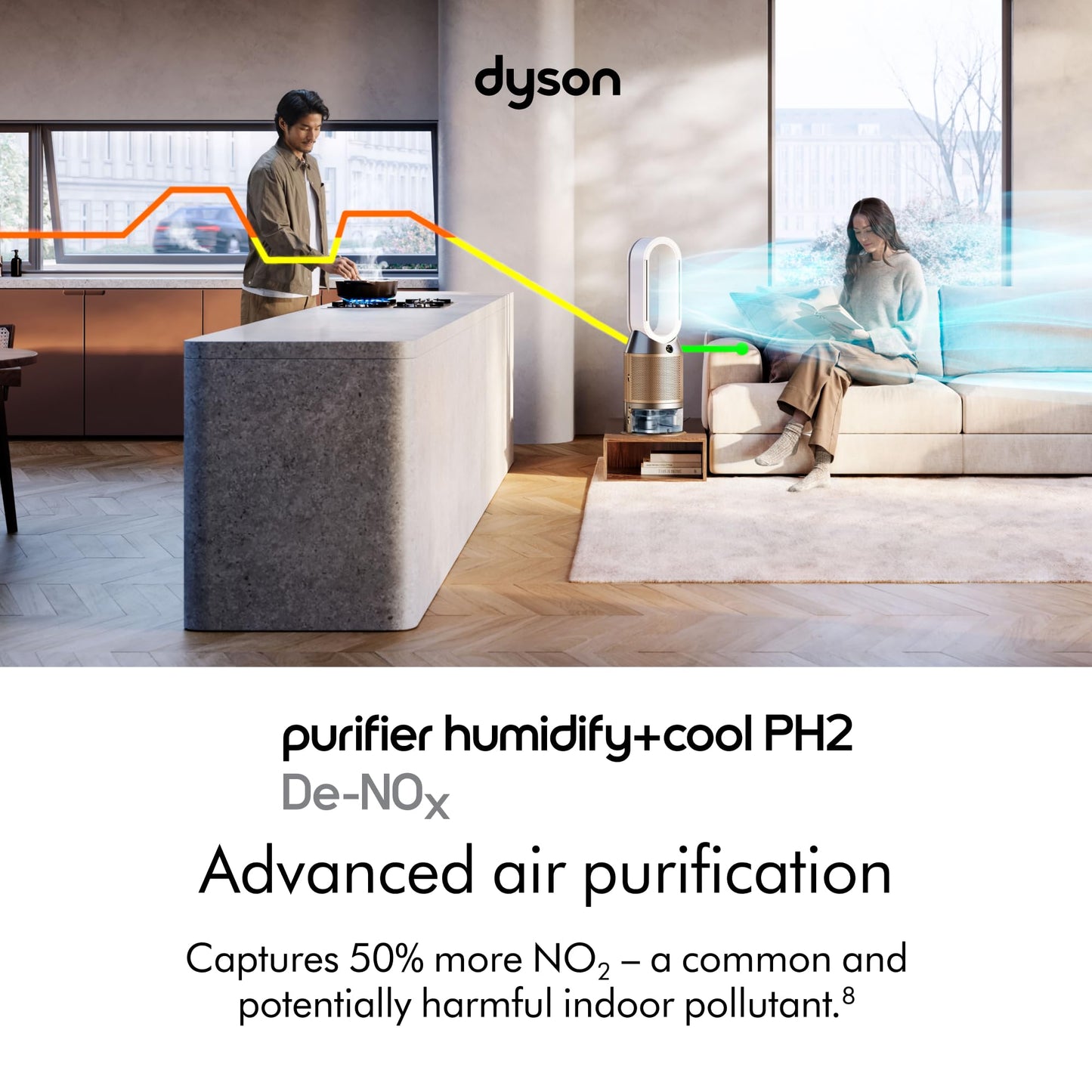 Air Purifier, Humidifier & Cooling Fan Combo