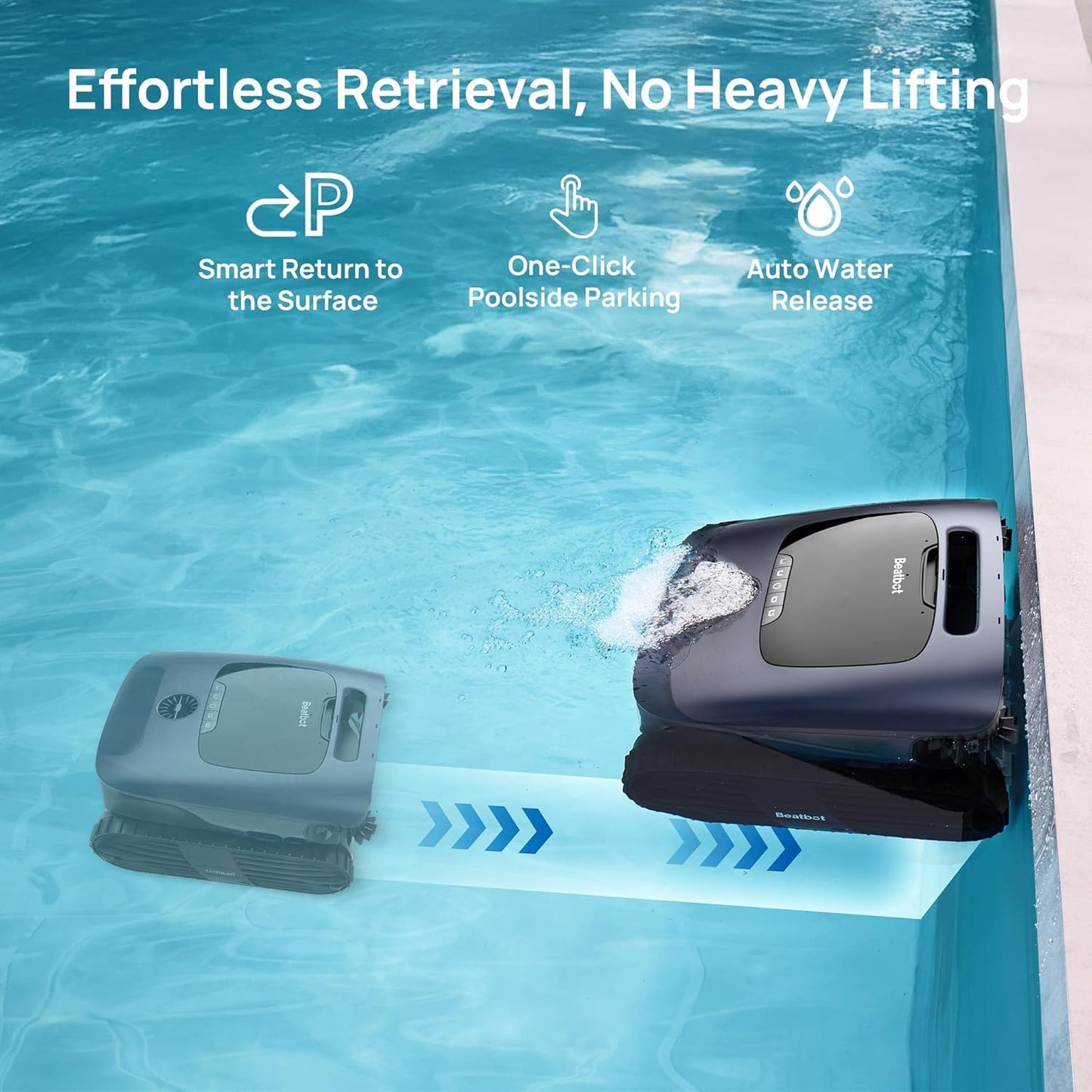 Cordless AI Pool Cleaner with Smart App Control