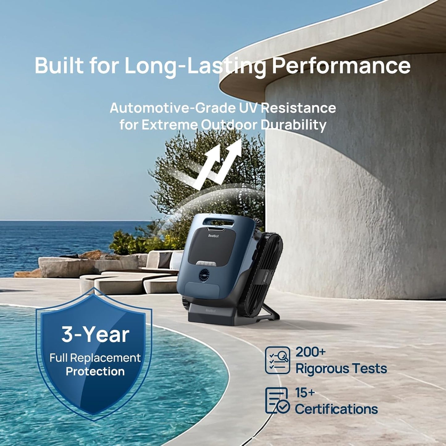 Cordless AI Pool Cleaner with Smart App Control
