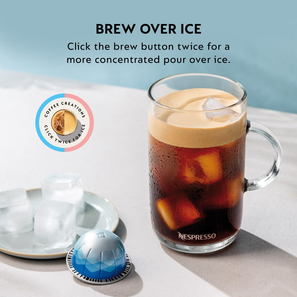Single Serve Coffee and Espresso Maker with Crema