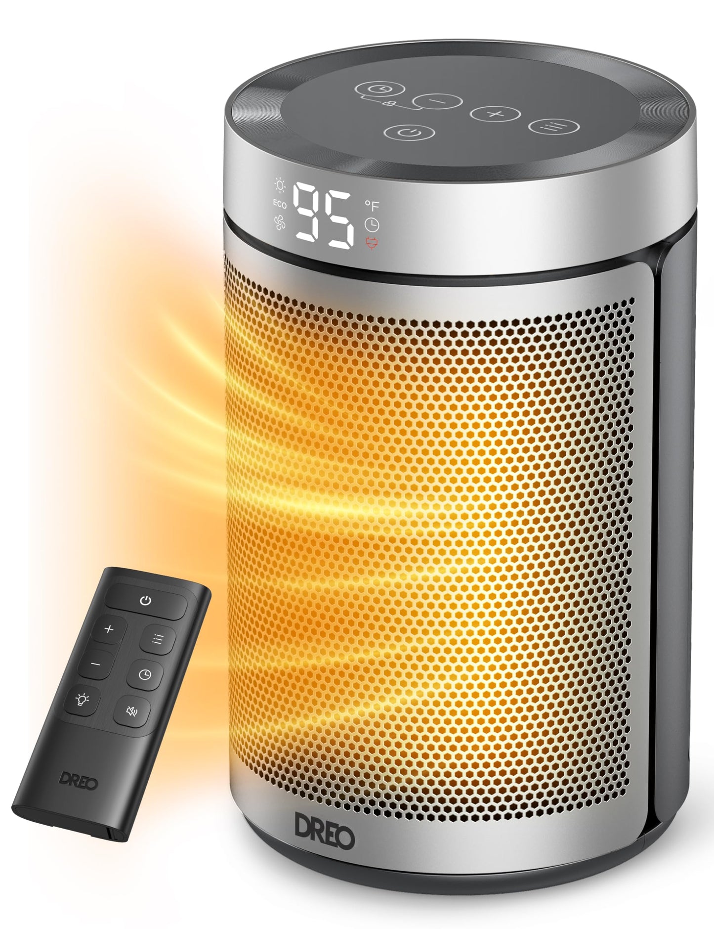 Portable Ceramic Space Heater with Thermostat