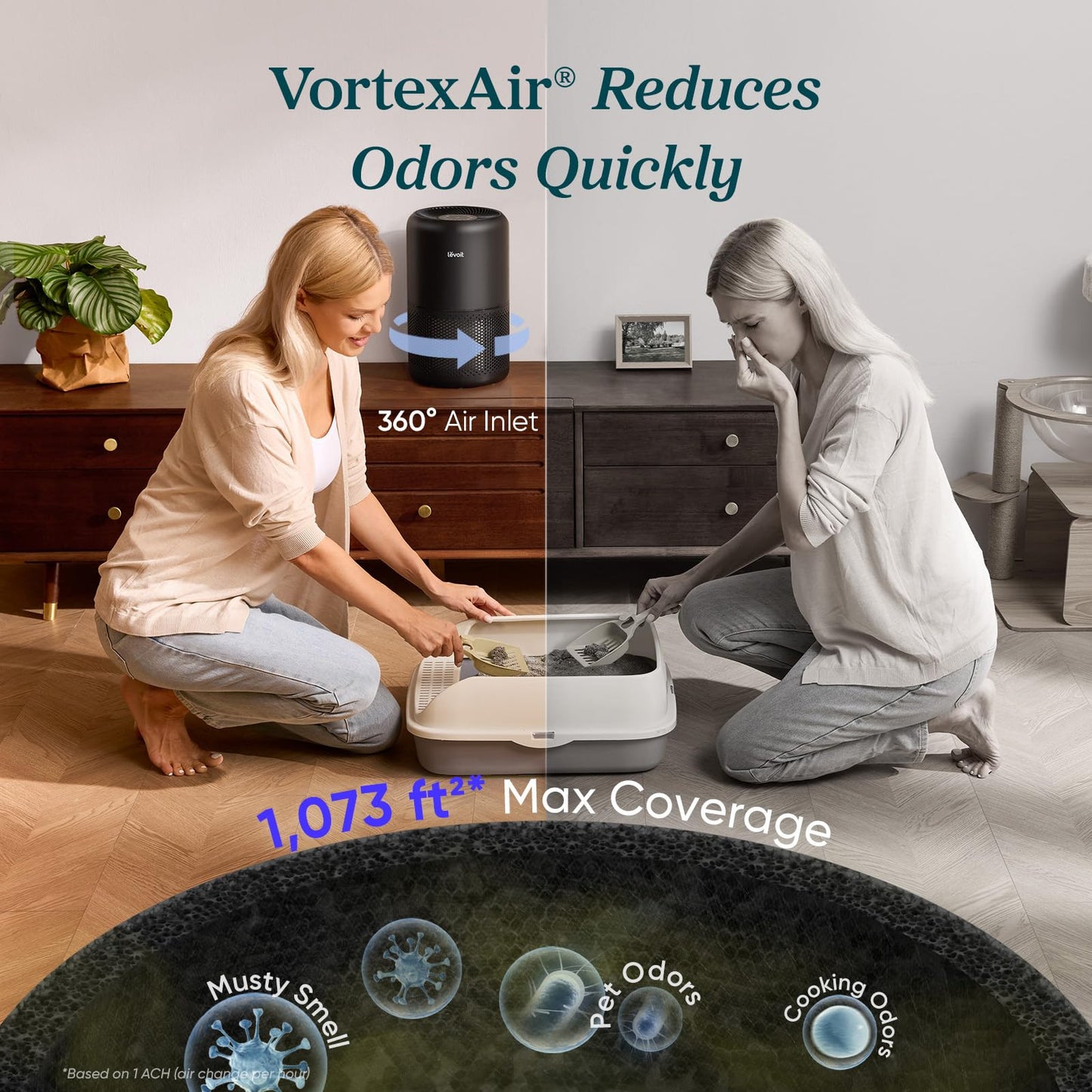 True HEPA Air Purifier for Fresh Indoor Spaces