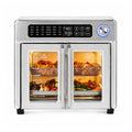 Emeril Lagasse Extra Large French Door Air Fryer Toaster Oven Combo, 24 Cooking Functions and Digital Controls, 7 Accessories Included, Stainless Steel Finish, 26QT Capacity