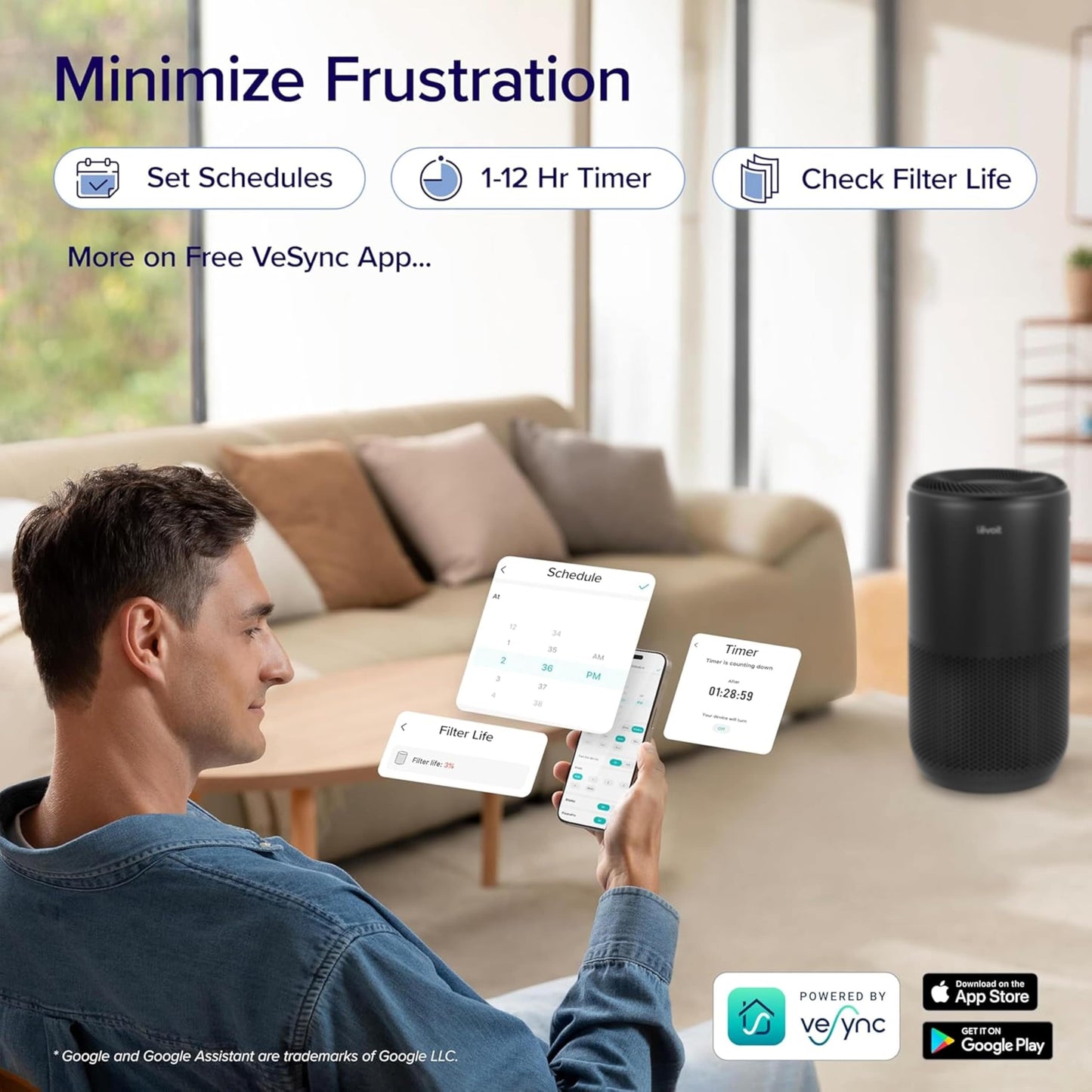 Smart Air Purifier for Cleaner Indoor Air