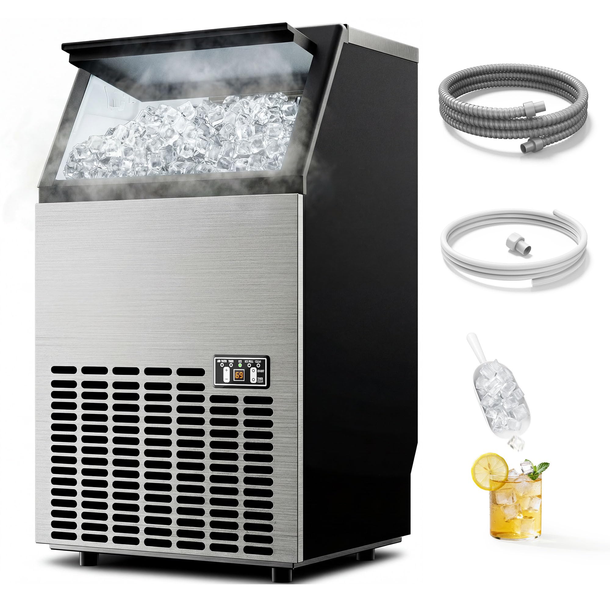 EUHOMY 0010401 Ice Maker Machine