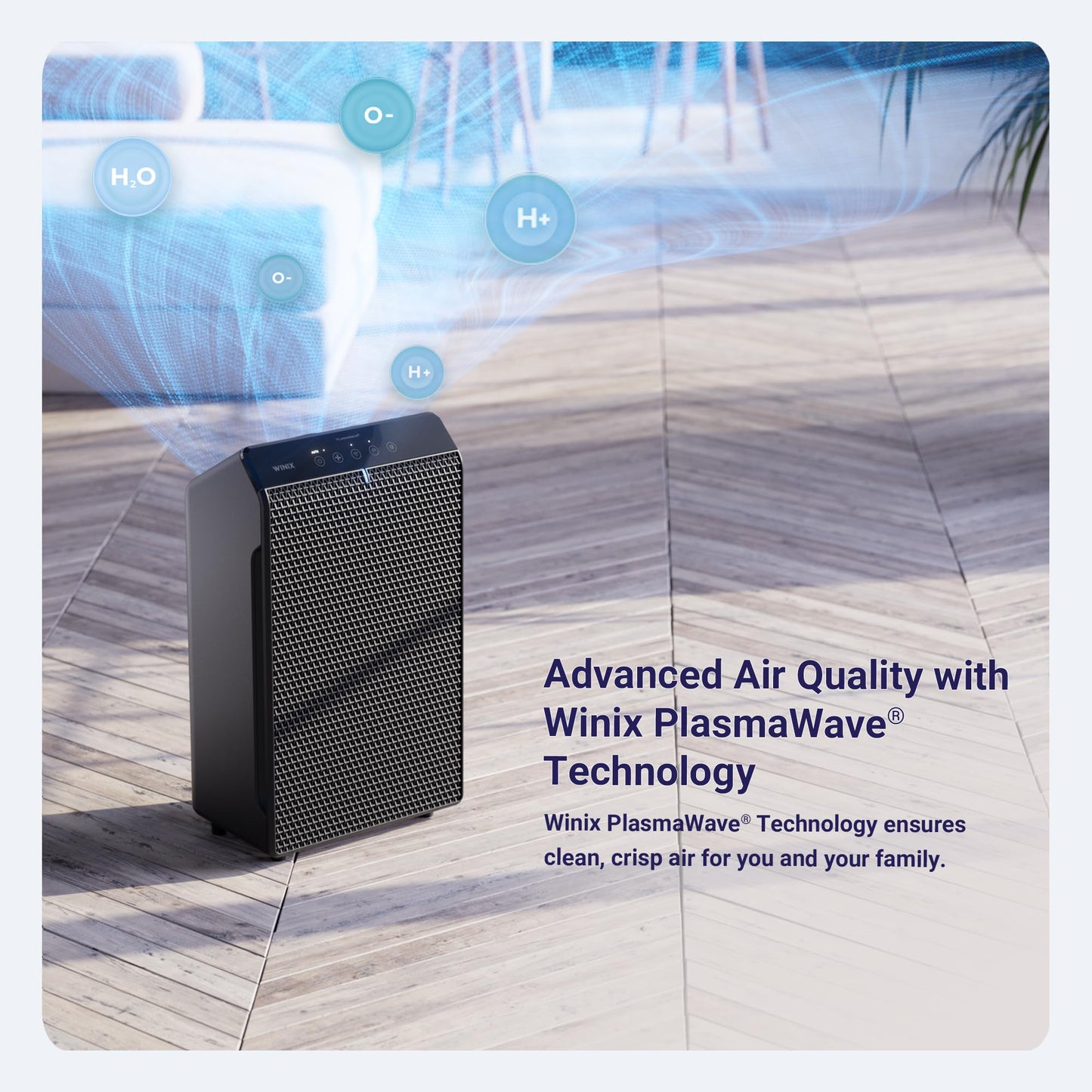 Indoor Air Purifier with True HEPA Filtration
