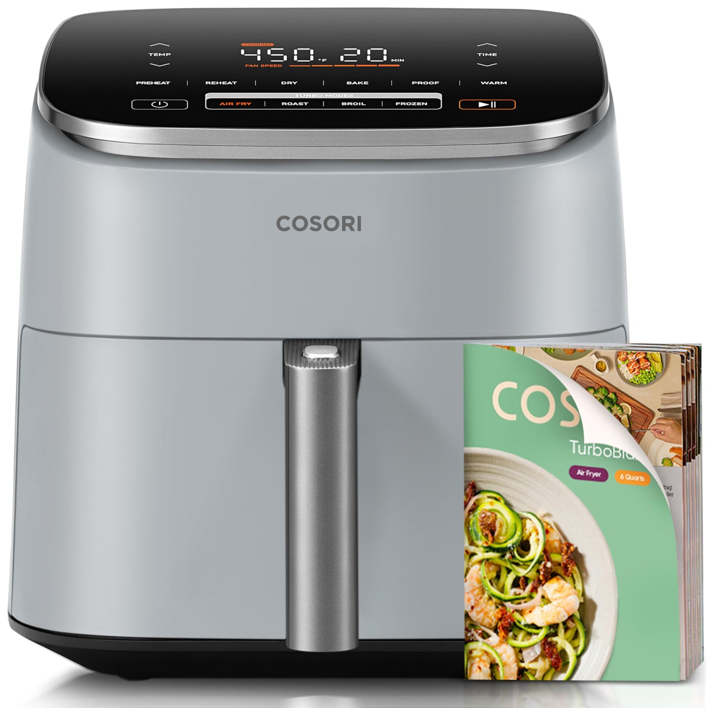 Smart Air Fryer with Rapid Crisp Cooking Technology