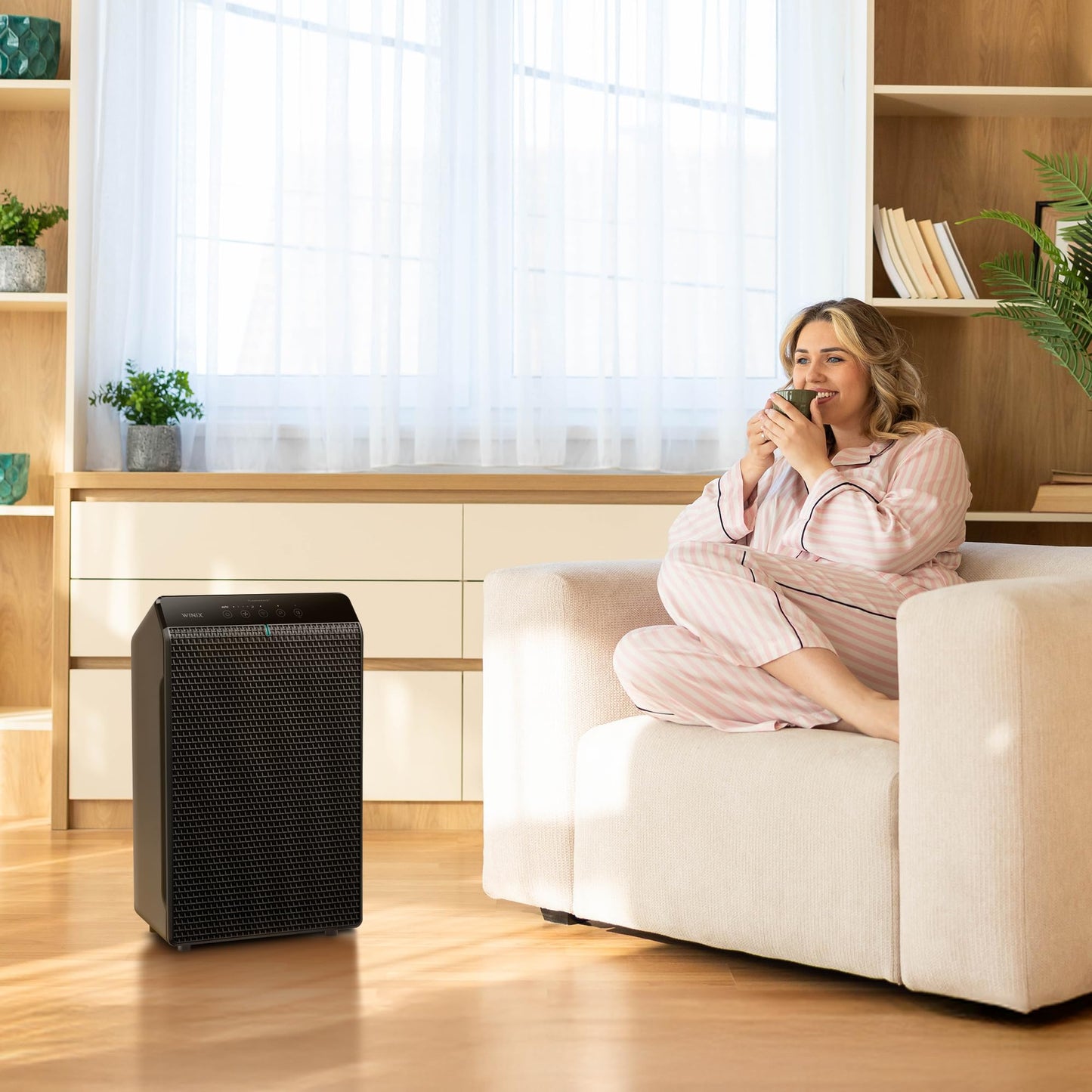 Indoor Air Purifier with True HEPA Filtration