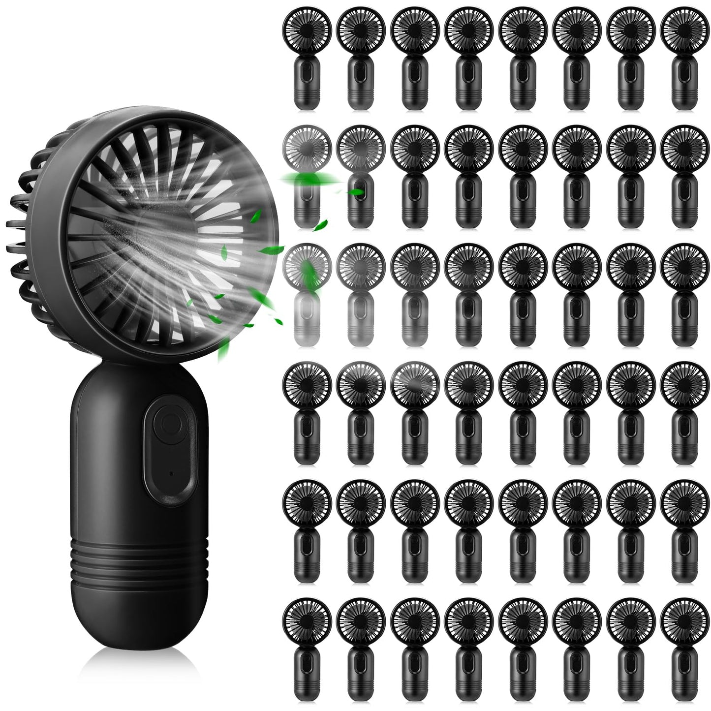 Mini Rechargeable Handheld Fan with 3 Speeds