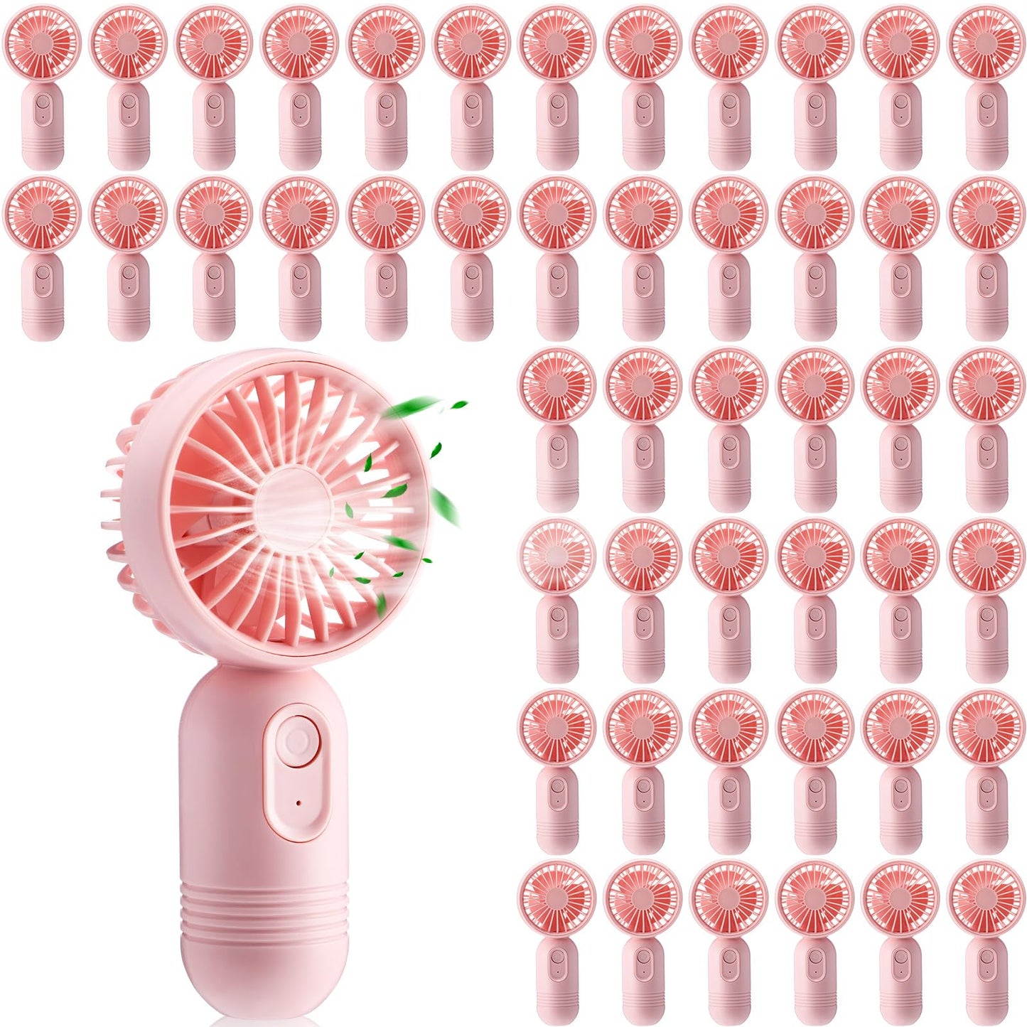 Mini Rechargeable Handheld Fan with 3 Speeds