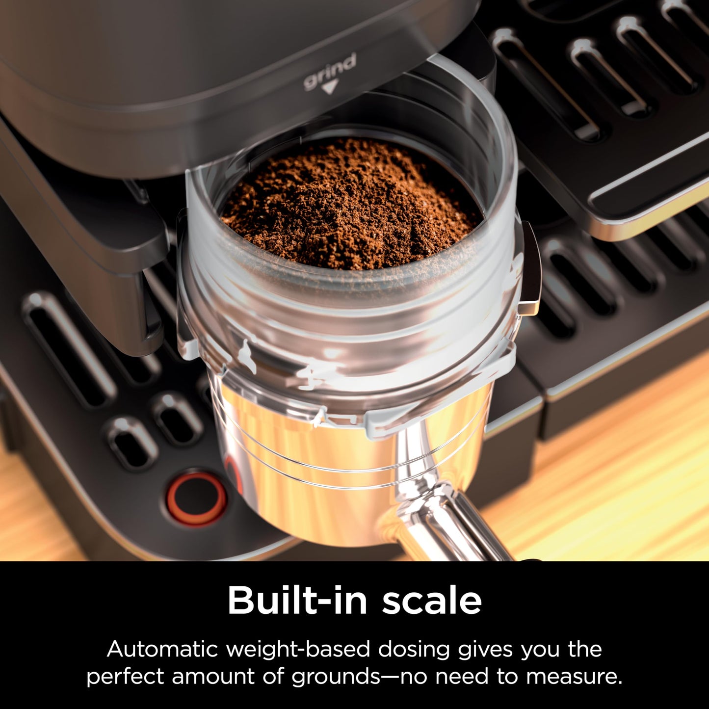 Espresso and Coffee Maker with Integrated Milk System
