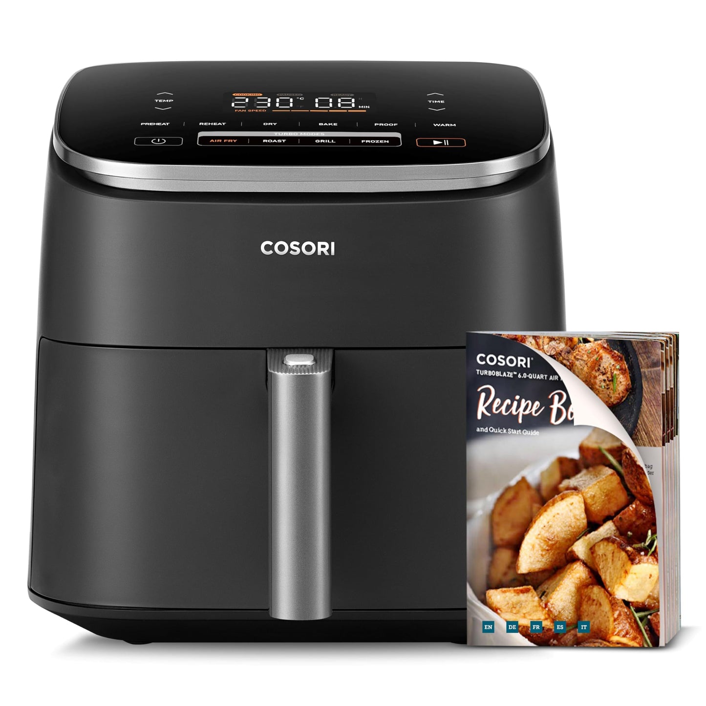 Smart Air Fryer with Rapid Crisp Cooking Technology