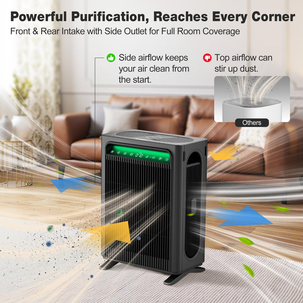 Air Purifier for Home Bedroom Large Room Office