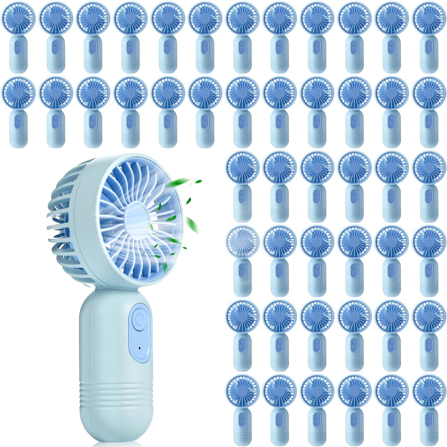 Mini Rechargeable Handheld Fan with 3 Speeds