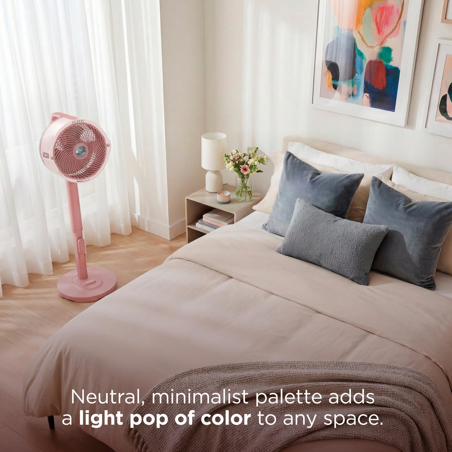 Indoor & Outdoor Mist Fan with Portable Design