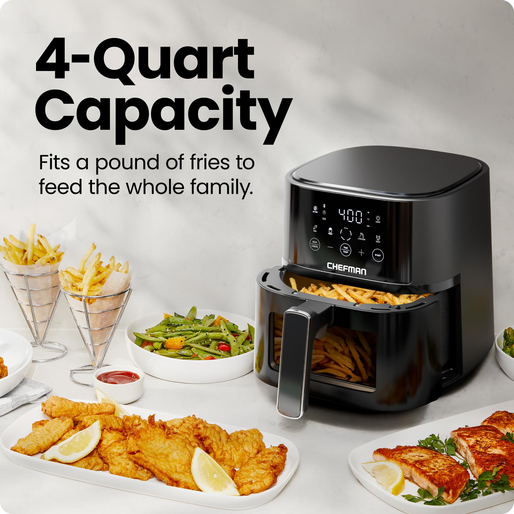 Chefman Air Fryer – Compact Airfryer for Quick & Easy Meals in Minutes