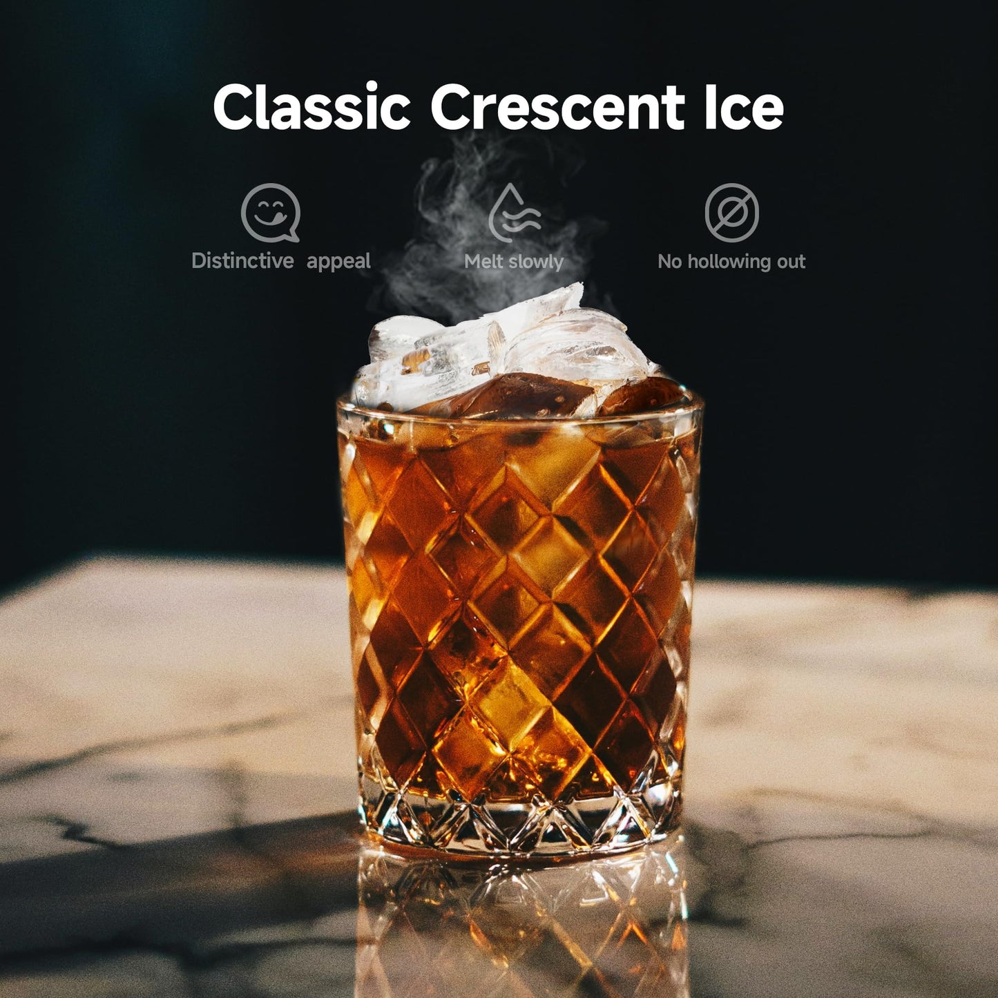 Compact Ice Maker Machine with Fast Ice Production