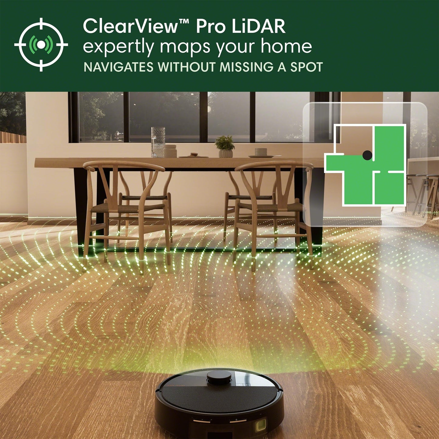 Robot Vacuum & Mop with LiDAR Navigation