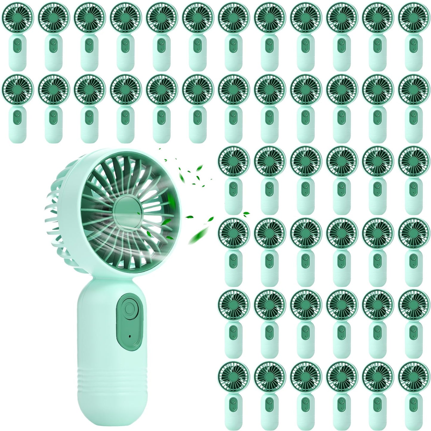 Mini Rechargeable Handheld Fan with 3 Speeds
