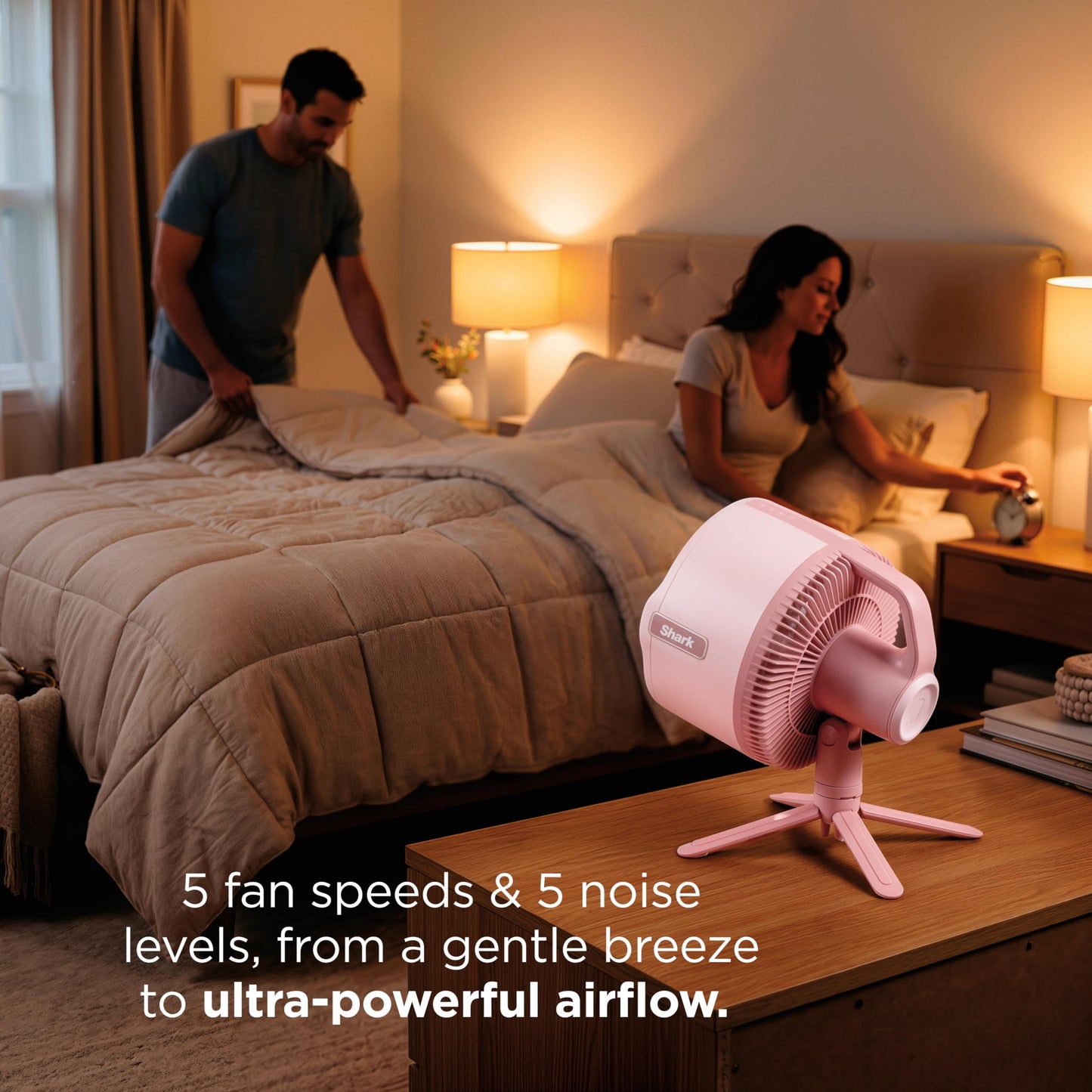 Indoor & Outdoor Mist Fan with Portable Design
