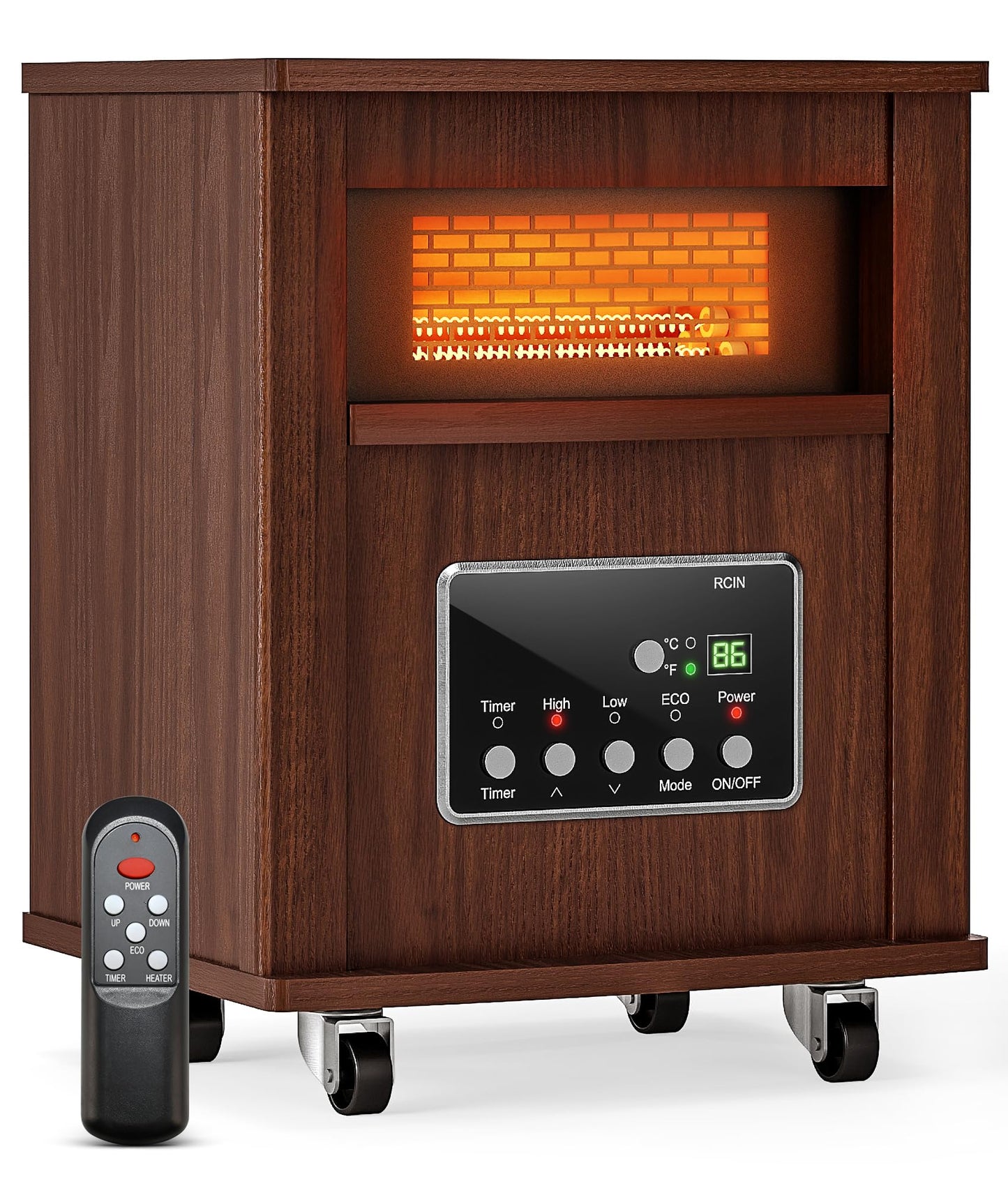 Portable Infrared Space Heater with Remote