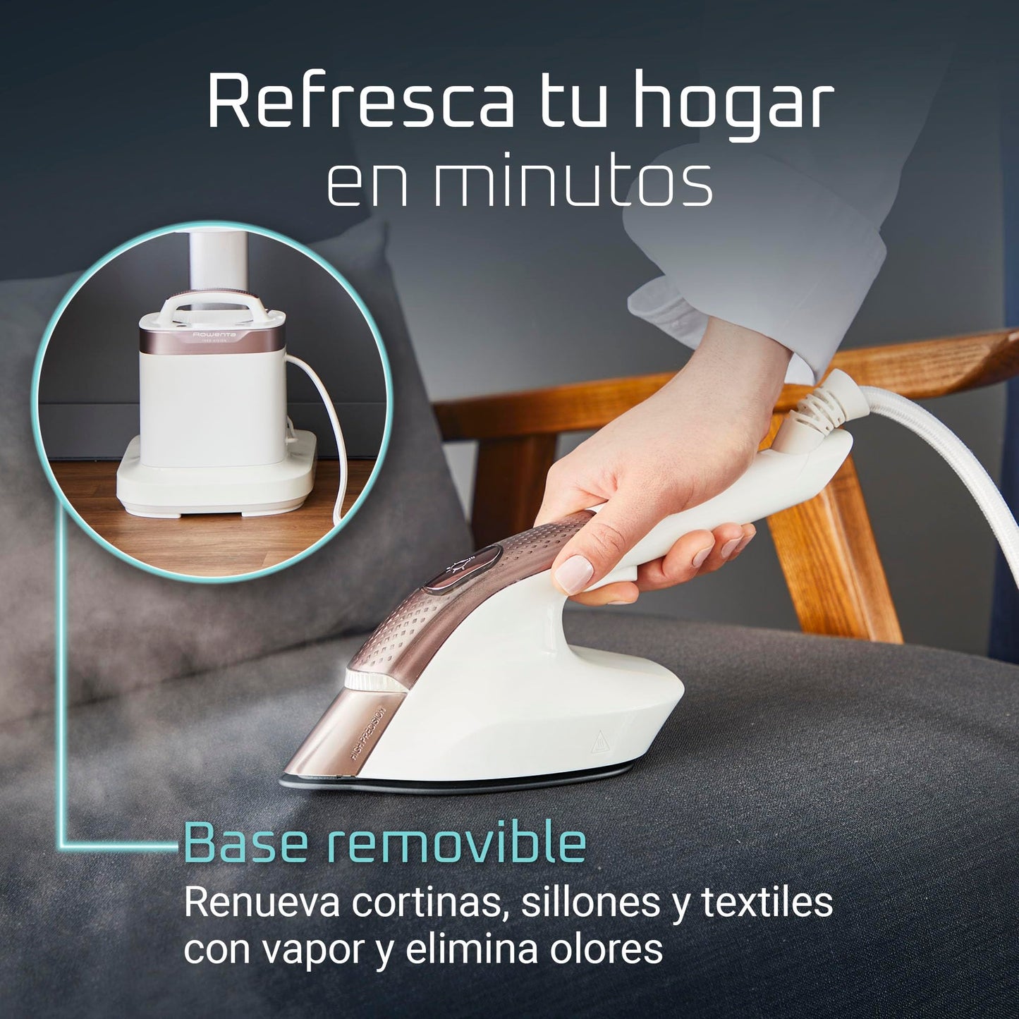 All-in-One Garment Steamer and Iron with Smart Board