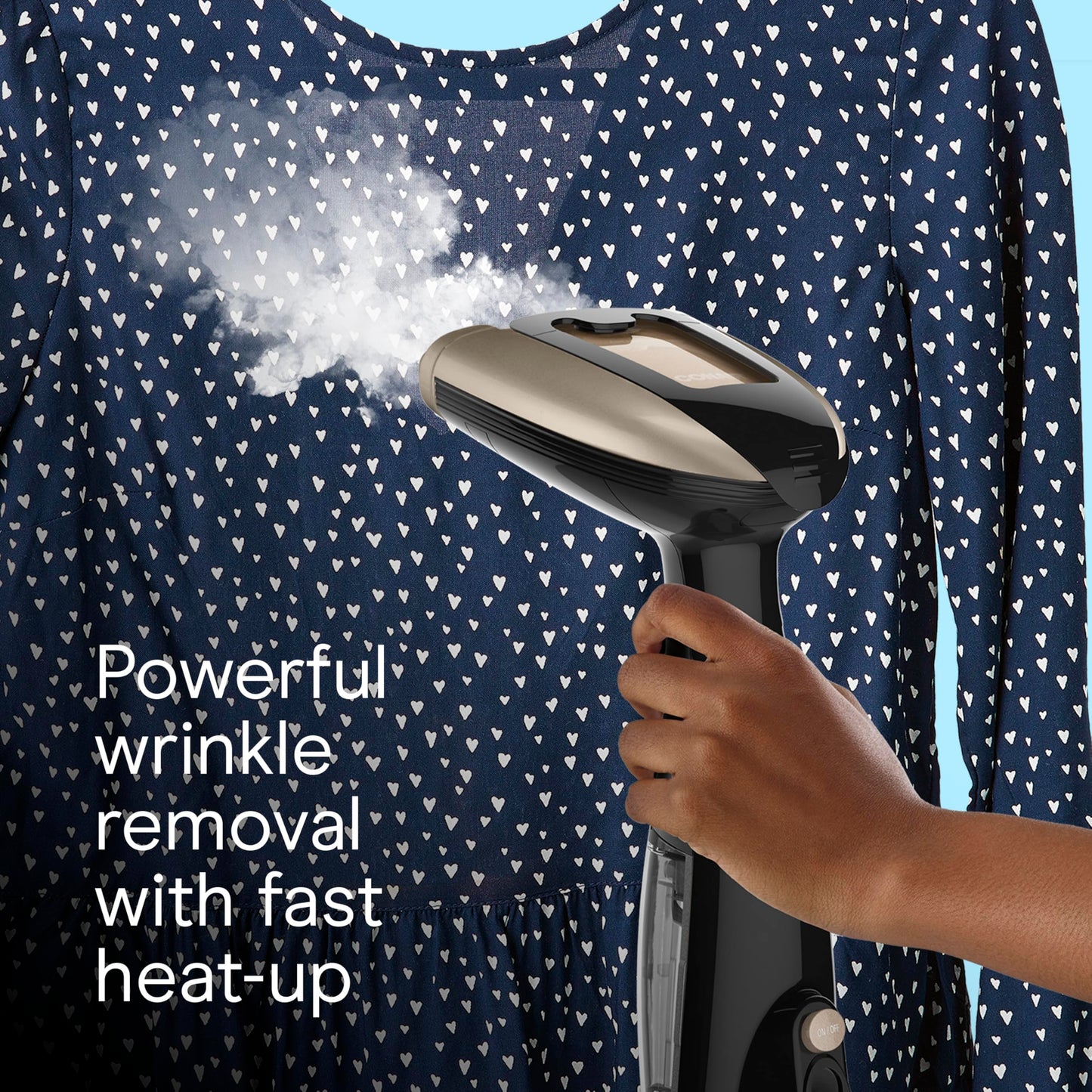 Handheld Garment Steamer for Quick Wrinkle Removal