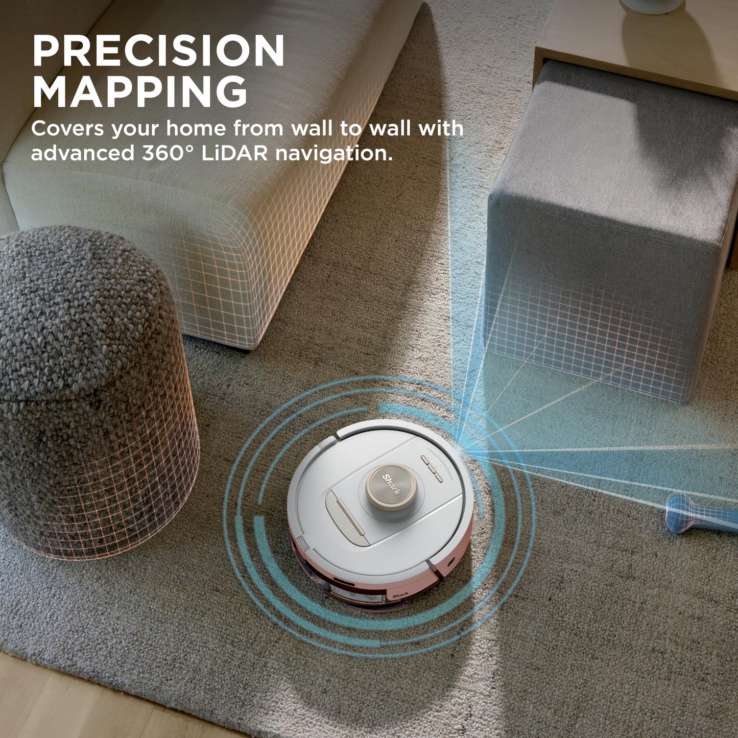 Robot Vacuum & Mop with Self-Cleaning Dock Set