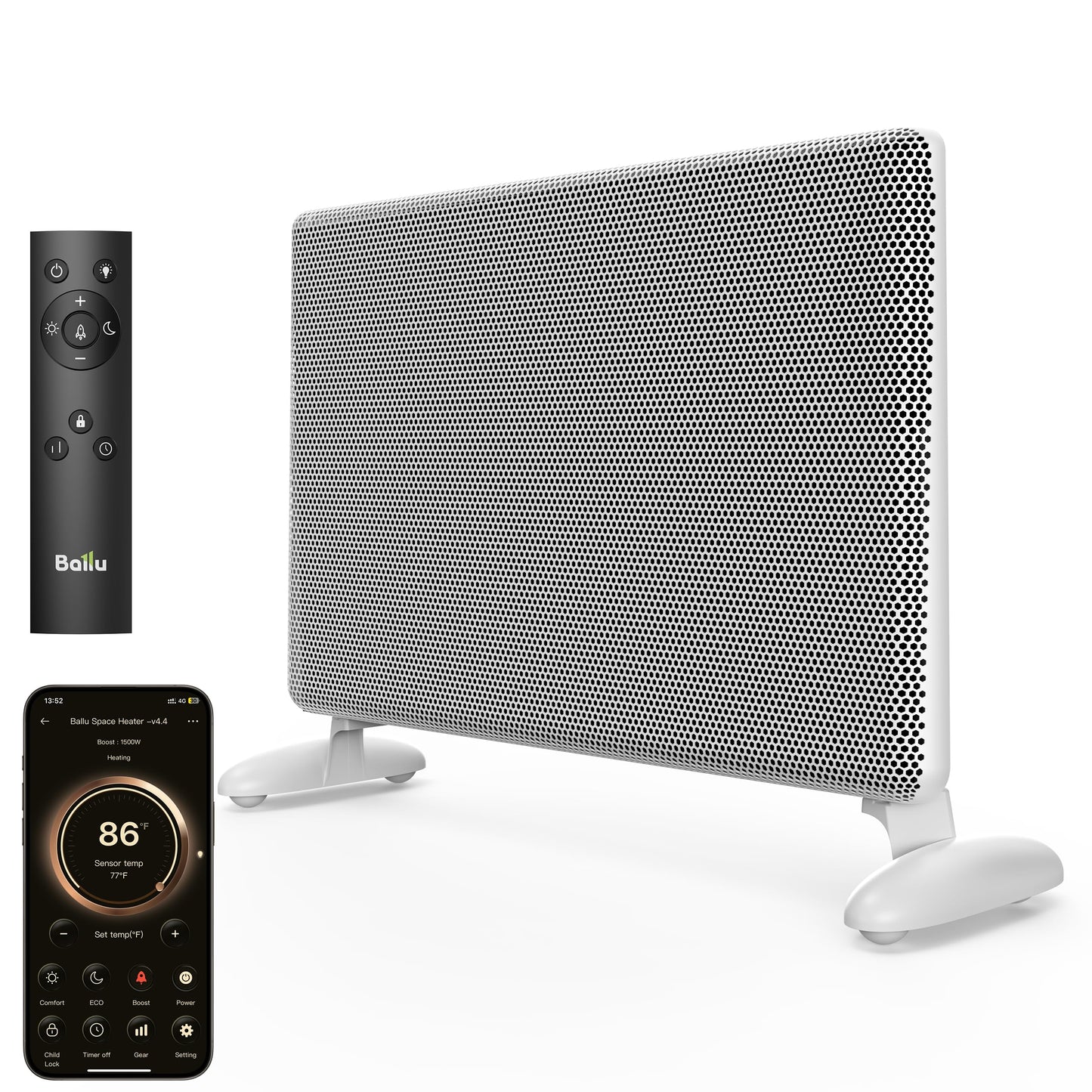 Smart Infrared Panel Heater with WiFi Control
