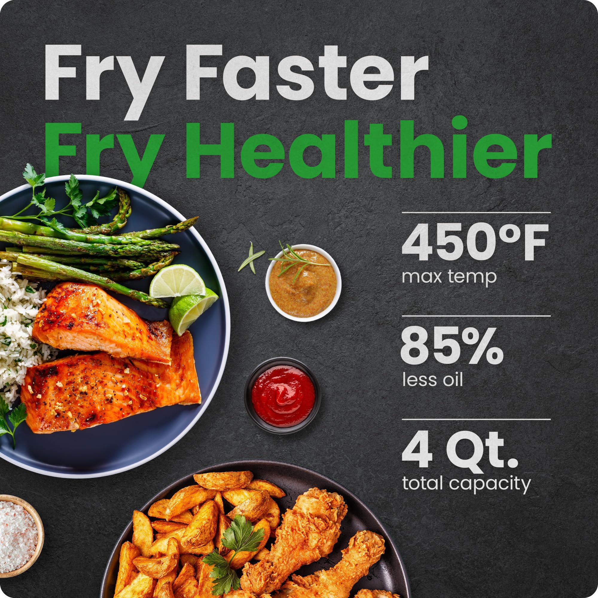 Chefman Air Fryer – Compact Airfryer for Quick & Easy Meals in Minutes