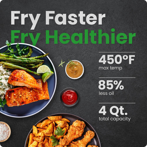 Chefman Air Fryer – Compact Airfryer for Quick & Easy Meals in Minutes